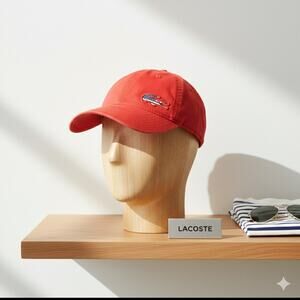 Lacoste IZOD Women’s Red Ballcap